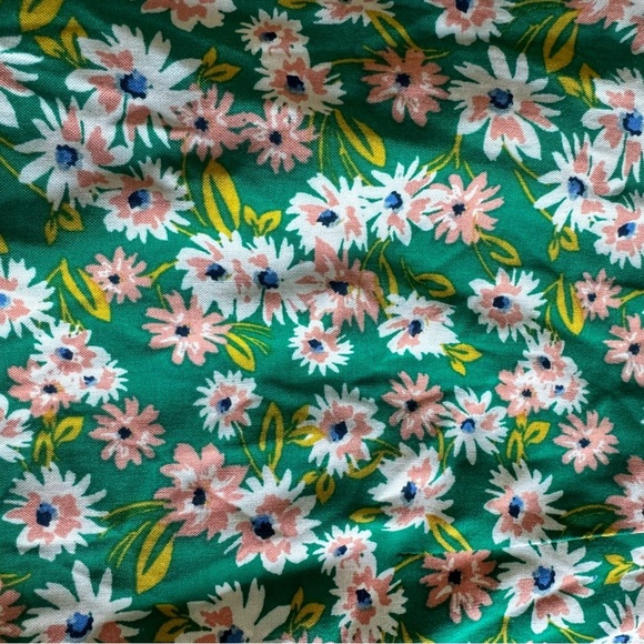 Lush Mini Wrap Sweetheart Dress Floral Size Small - Picture 2 of 8